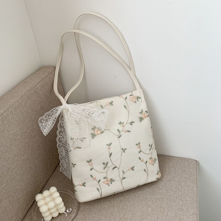 背上这个15元的碎花包去春游吧！仙女包包2...