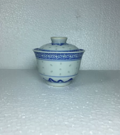 景德镇老厂货瓷器 光明瓷厂生产 青花玲珑龙...