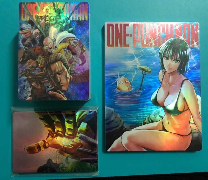 大卡道 一拳超人 折光工艺。包含折光套卡及...