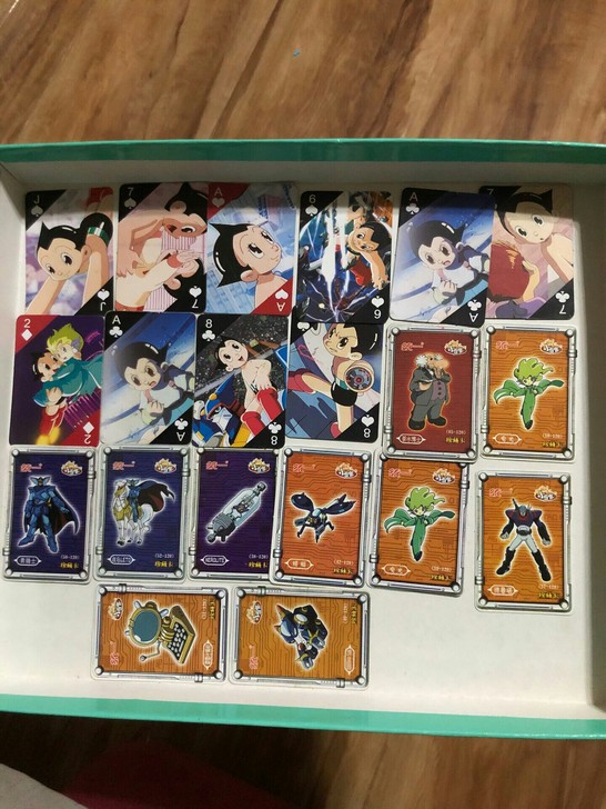 小当家铁臂阿童木卡片，如图，品相还可以，打...