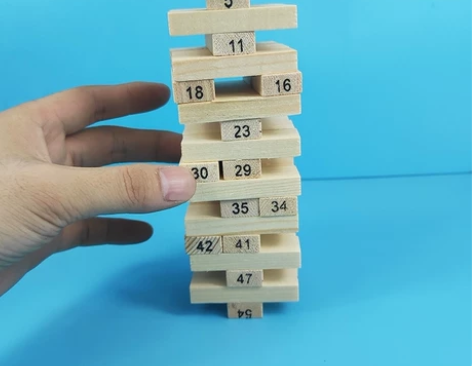 叠叠乐 数字叠叠高 层层叠 釜底抽薪抽木条...