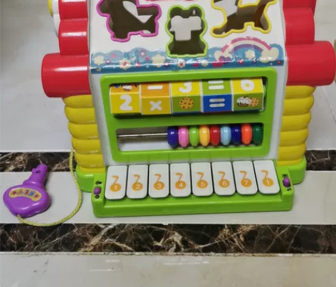 汇乐趣味小屋六面体智慧益智早教宝宝音乐多功...