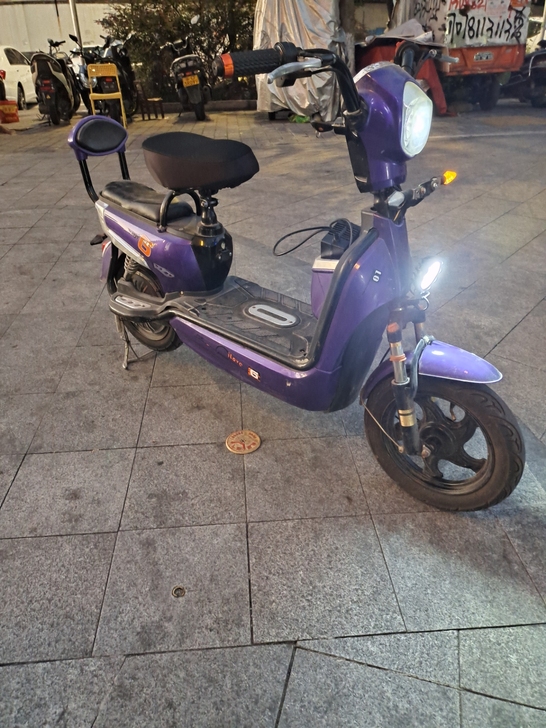 一款交警不管的电动自行车48V20安带充电...