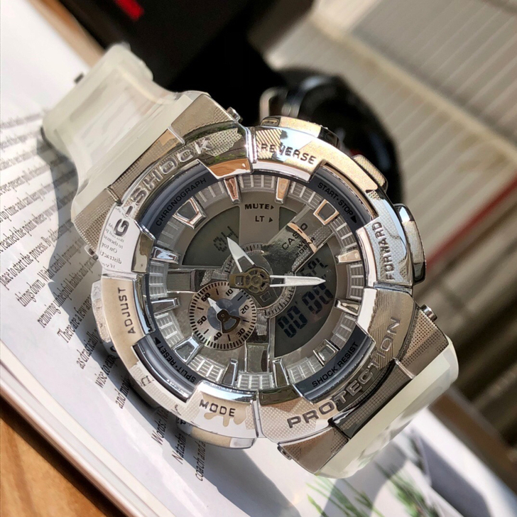 卡西欧G-SHOCK金属款潮流手表GM-1...