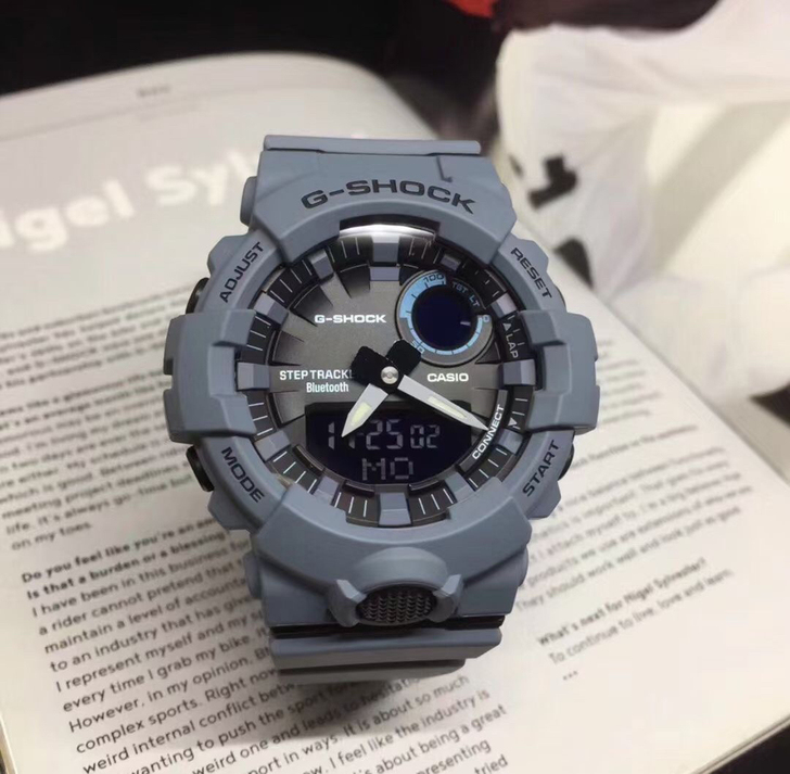 全新卡西欧gshock雾霾蓝未使用包装都在...