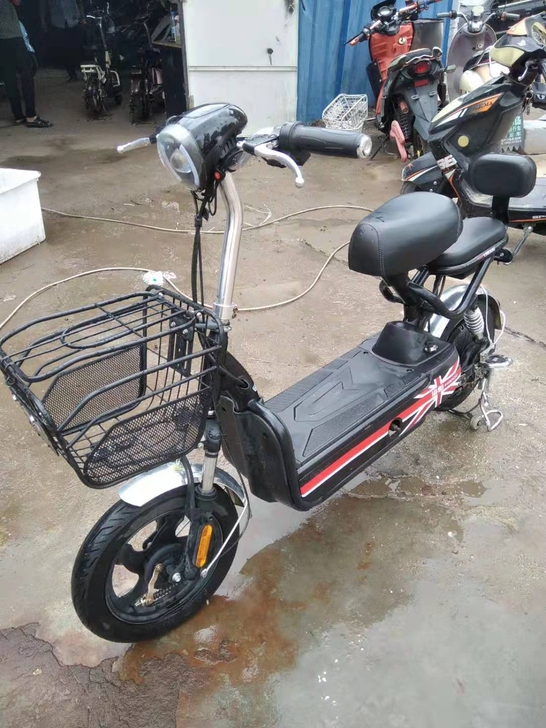 精品89成新二手电瓶车电车电动车电池跑不远...