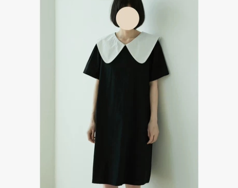 荃白 纸片人裙子女2022夏季新款日系风格...