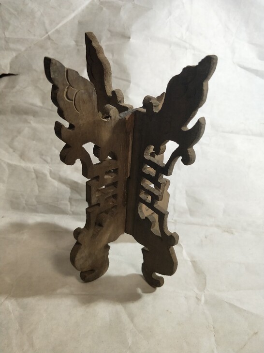 老物件木器，高度18看好拍不退不换，缺了一...
