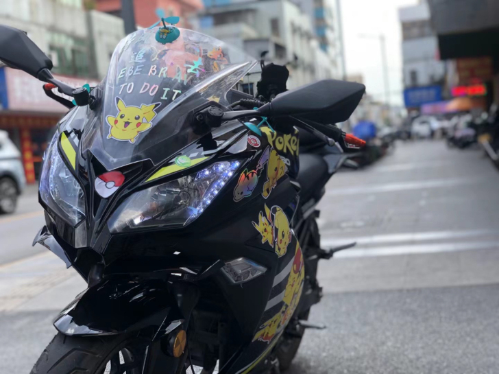 国四电喷小忍者250，微改车型，才跑了10...