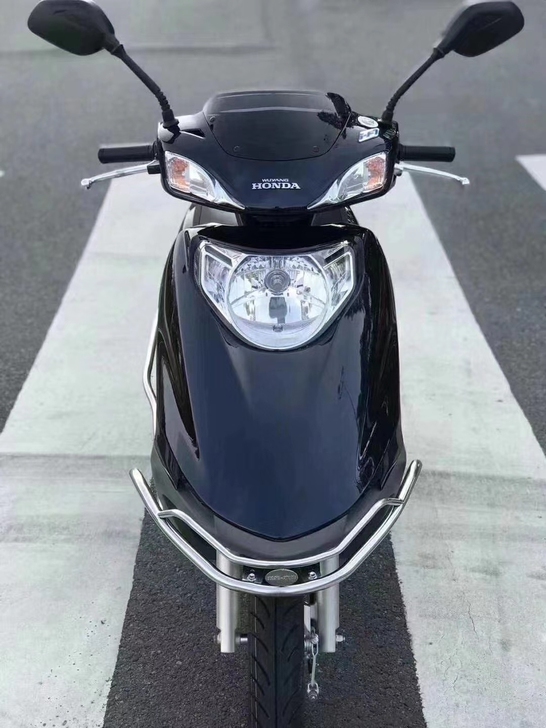 电喷五羊本田喜悦100cc新款宝蓝色 二手...