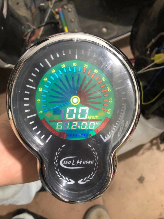 电动车新款仪表小龟彩屏指针48V60V72...