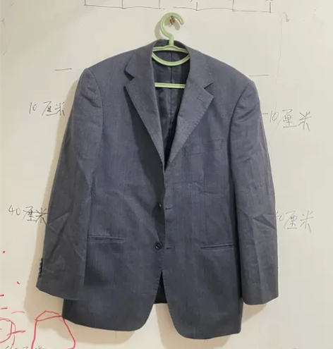 男士76.9%羊毛西服175@@##转转担...