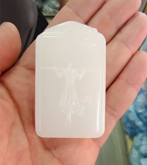 白玉齐天大圣孙悟空 斗战胜佛 玉雕工作室不...