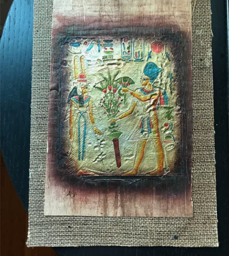 埃及工艺画，购于开罗@。。。 埃及工艺画，...