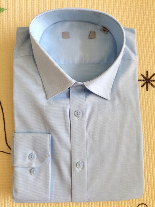 全新男士长袖衬衫剪牌