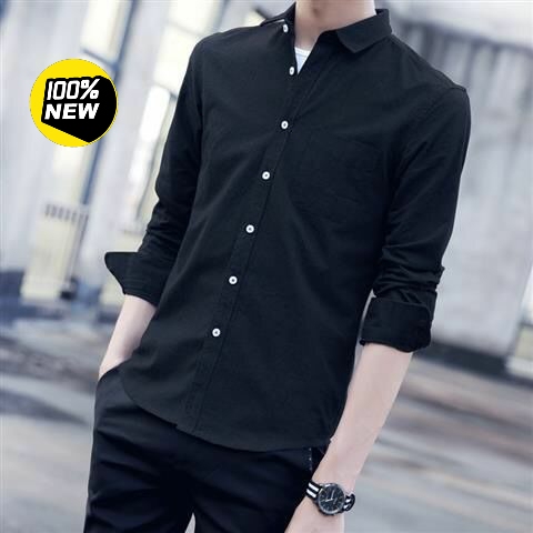 新款捡漏促销价衬衫男长袖春秋季休闲韩版修身...
