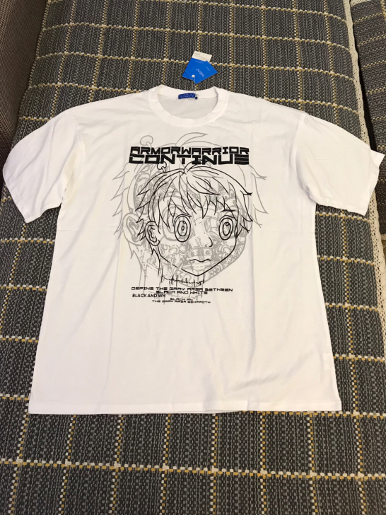 全新包邮XL码日系动漫人物字母印花短袖男i...