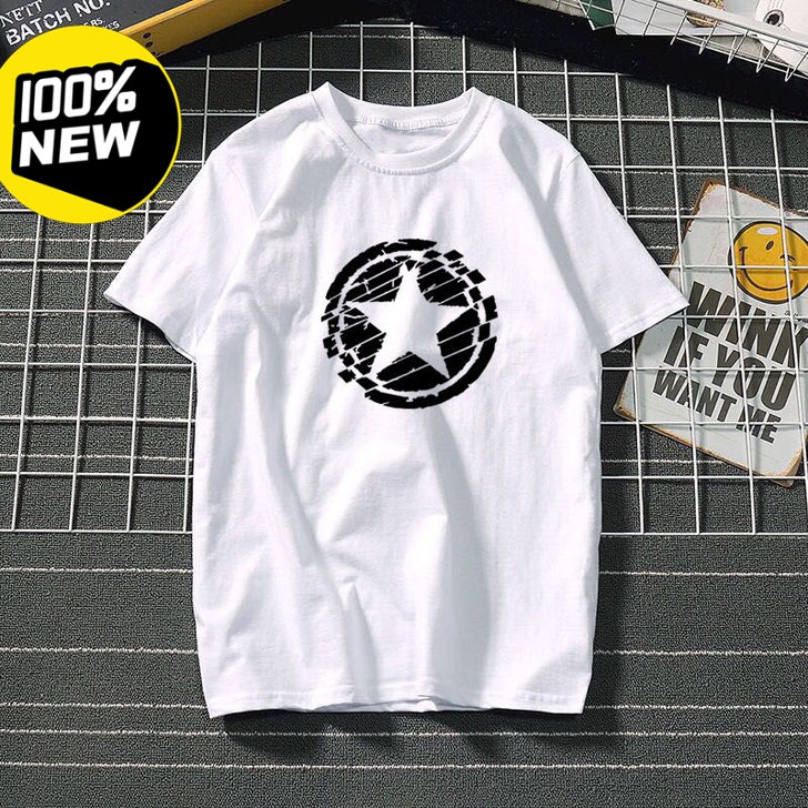 低价甩卖!ins原宿纯棉短袖t恤男装宽松港...