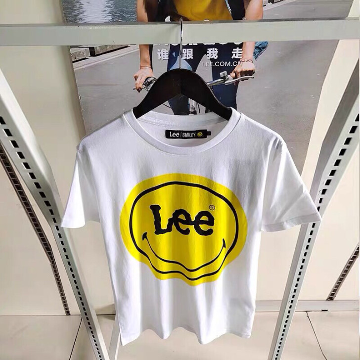 LEE正品春夏新款smiley笑脸印花男士...