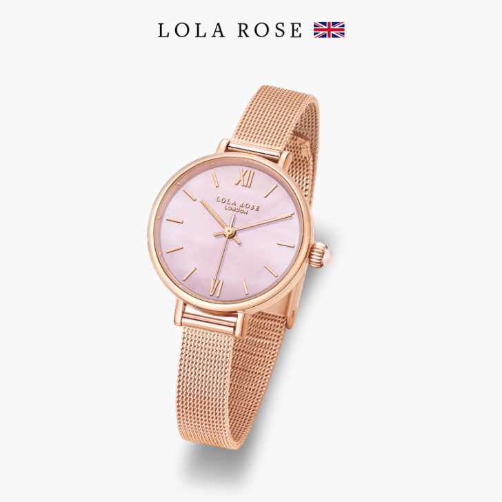 Lola Rose樱花粉女表学生简约韩版女...