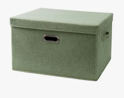 衣服收纳箱布艺整理箱可折叠收纳盒学生宿舍衣...