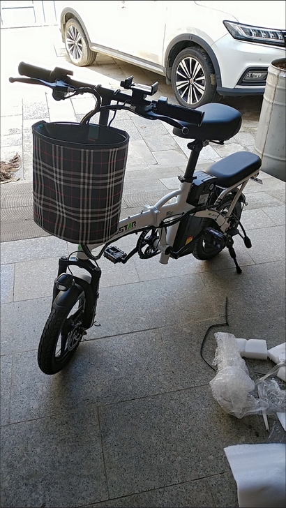 （特价清仓）折叠电动车新国标成人通勤小型电...