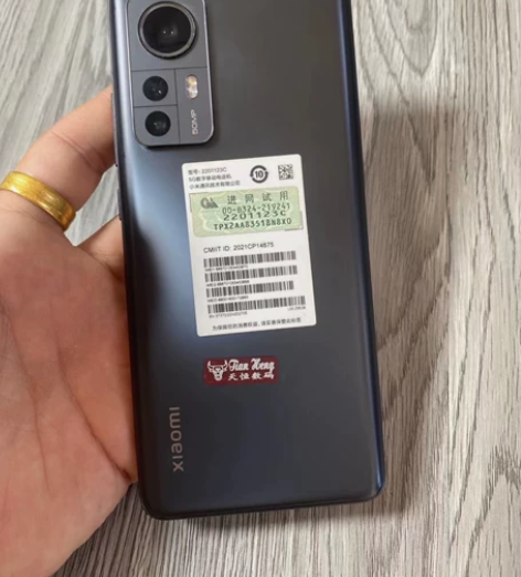 小米12黑色顶配版12+256GB 。双卡...