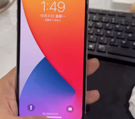 苹果11pro max 256G白色 美...