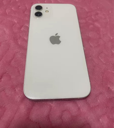 苹果12。白色精品 128g 电池健康90...