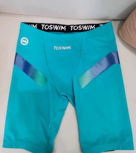 全TOSWIM泳裤男专业五分游泳裤男士泳衣...