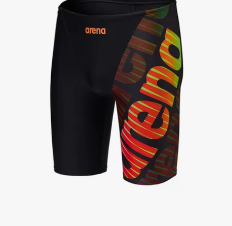 arena阿瑞娜 新款  男士高腰及膝游泳...