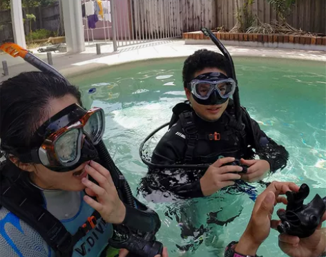 装备套装威带夫Vdive专业潜水镜深潜 成...