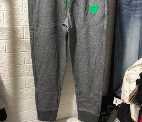 全新精品毛圈休闲修身版型9分休闲卫裤特价4...
