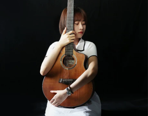 安德鲁41寸单板民谣吉他初学者入门女男生3...