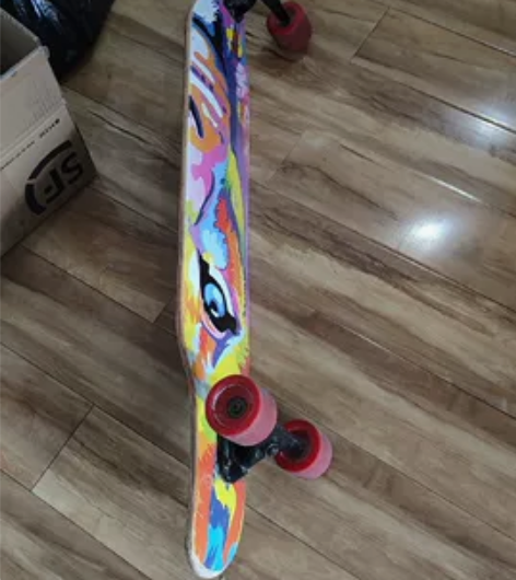 斯威双翘四轮滑板，闲置物品，长110cm，...