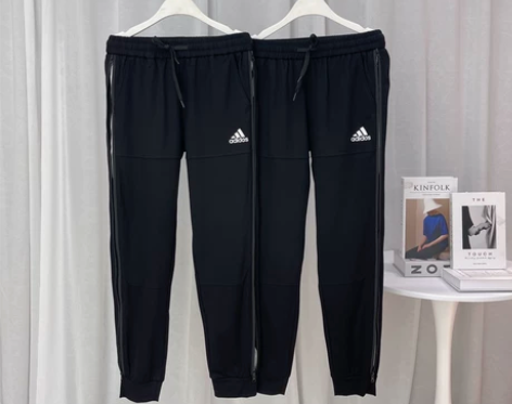 22年新款AD阿迪达斯北美街头复古情侣束脚...