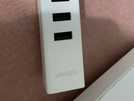 绿联（UGREEN）USB分线器百兆有线网...