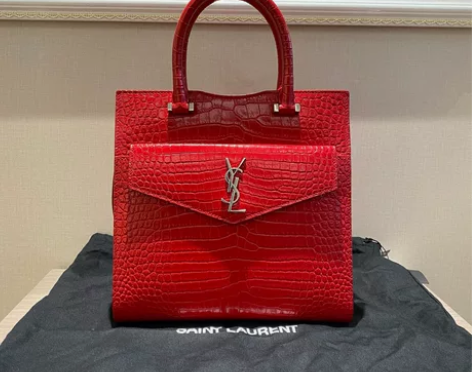 圣罗兰uptown系列通勤包手提包 中号 ...