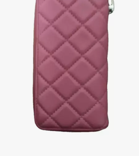 小羊皮菱格女士手拿包，全新，吊牌包装齐全，...