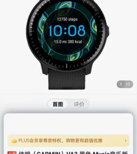 佳明（GARMIN）VA3 黑色 Musi...