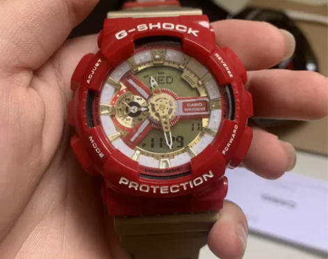 卡西欧ga-110系列老款钢铁侠实拍图片 ...