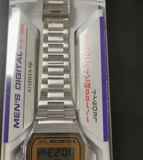 卡西欧A158WEA，全新仅撕膜，不适合自...