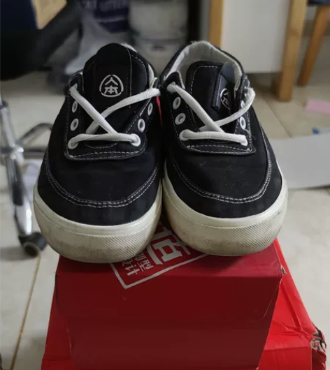 包邮，人本，适合国人的鞋，38码，女款运动布鞋，黑色帆布鞋，...