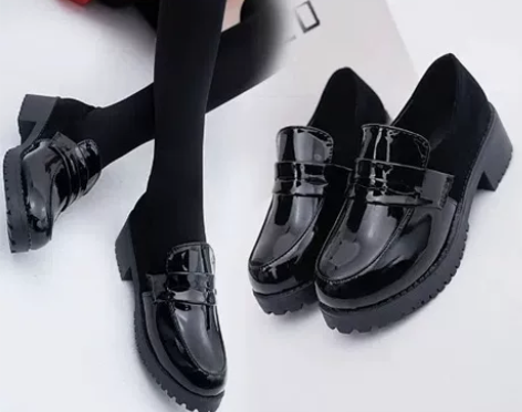 全新～制服圆头单鞋，校园风直播间抢的，38...