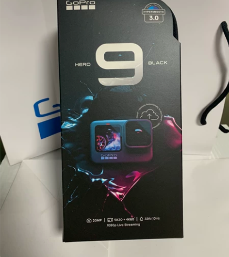 GoPro 9 Black运动相机 骑行...