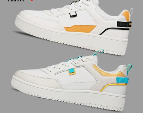 安踏鞋 男鞋冬季板鞋官方旗舰新款休闲鞋子正...