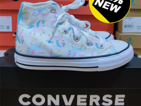 Converse 匡威 独角兽印花款 高帮...