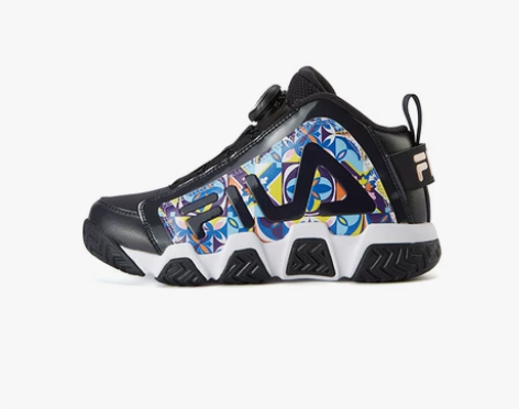 FILA斐乐儿童篮球鞋，九成新，34码 感...