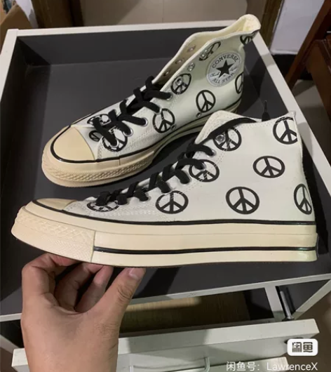 匡威Converse  1970S满印反战...