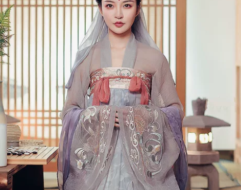 都城南庄汉服 南歌子 绣花印花原创齐胸襦裙...